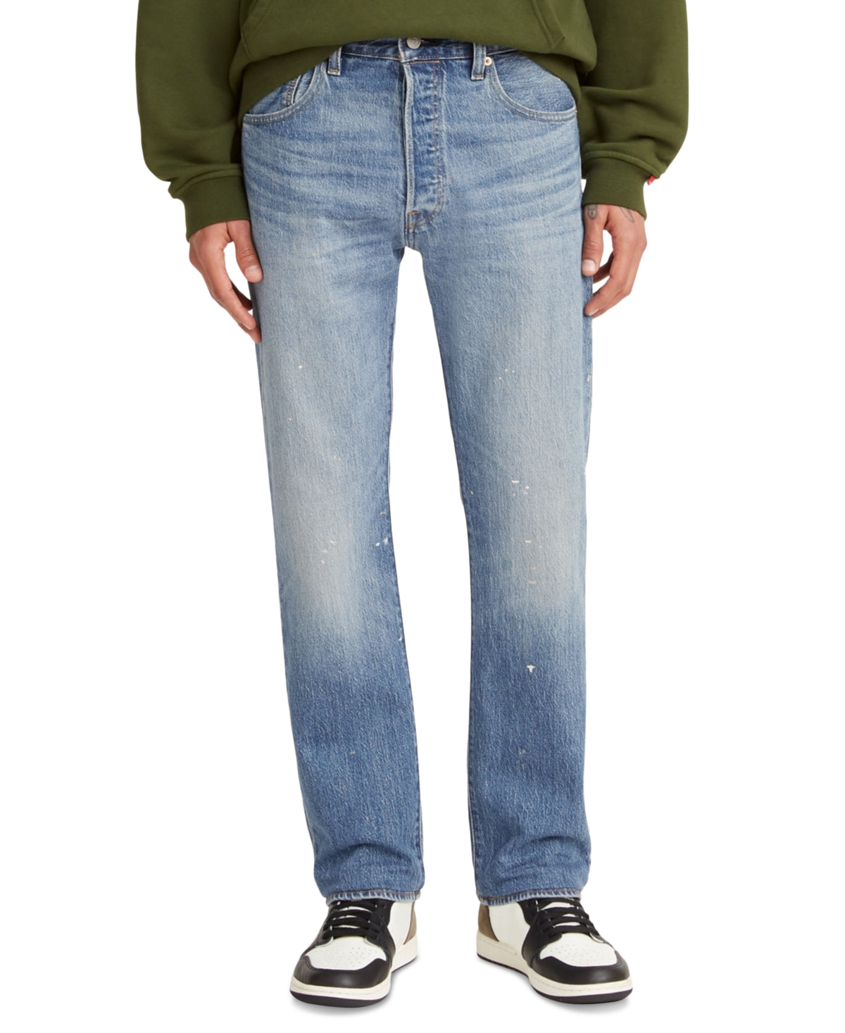 Levi's Men's Vintage Inspired 501 '93 Straight Fit Jeans Dill Truck 34 x 30