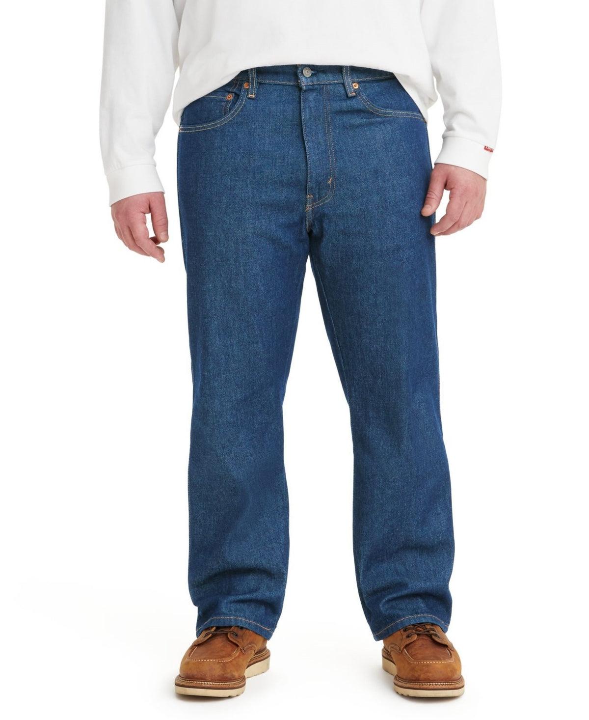 Levis Mens Western Fit Jeans Monday Blues 34 x 32