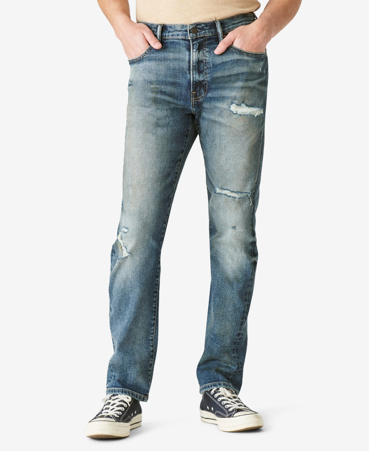 Lucky Brand Mens 410 Athletic Bryden Jeans 34 x 32