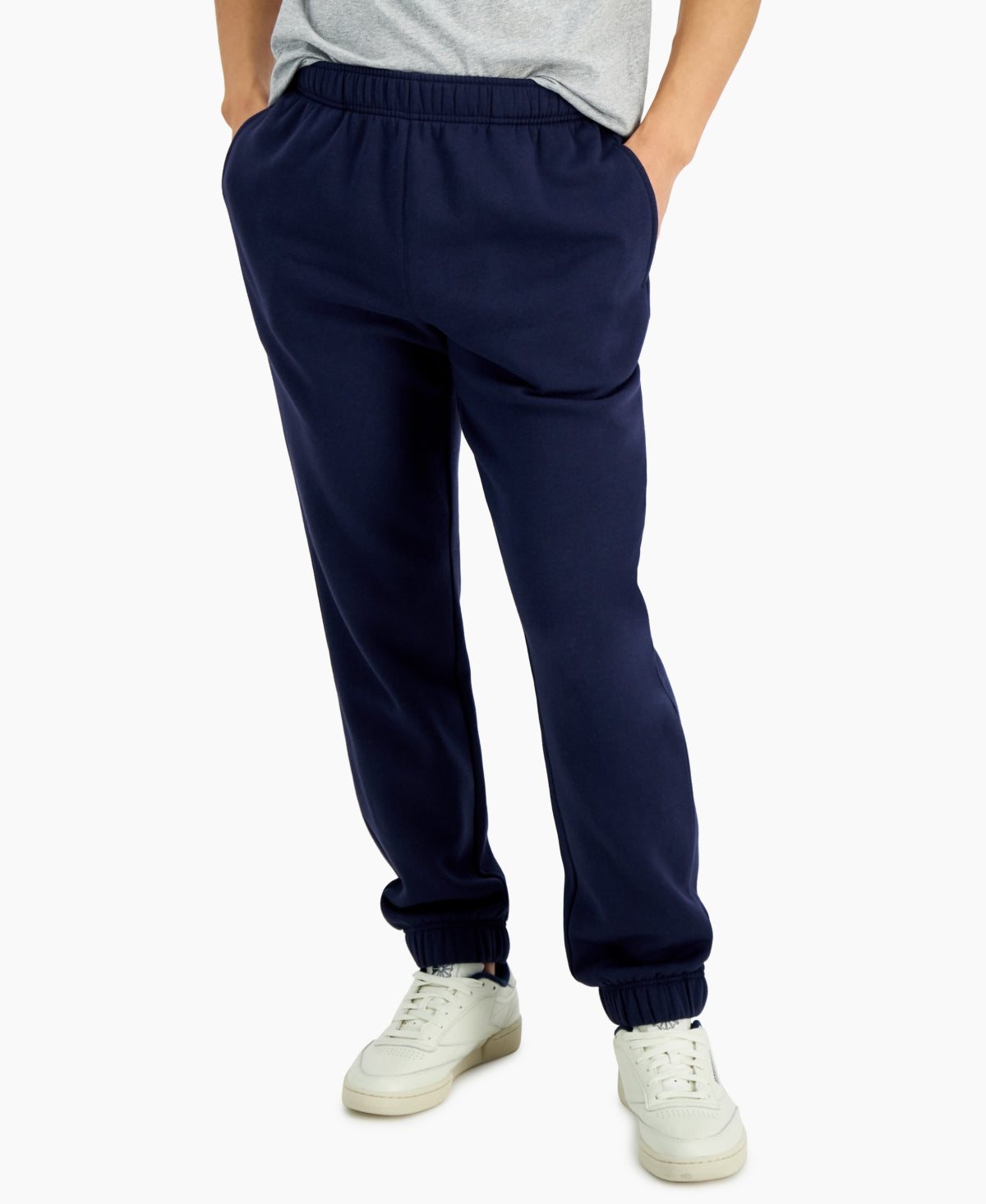 Id Ideology Men's Fleece Sweatpants  Navy Xxl