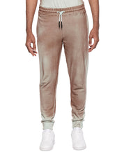 Eleven Paris Mens Jogger Pants Deep Taupe Spray Paint  Medium