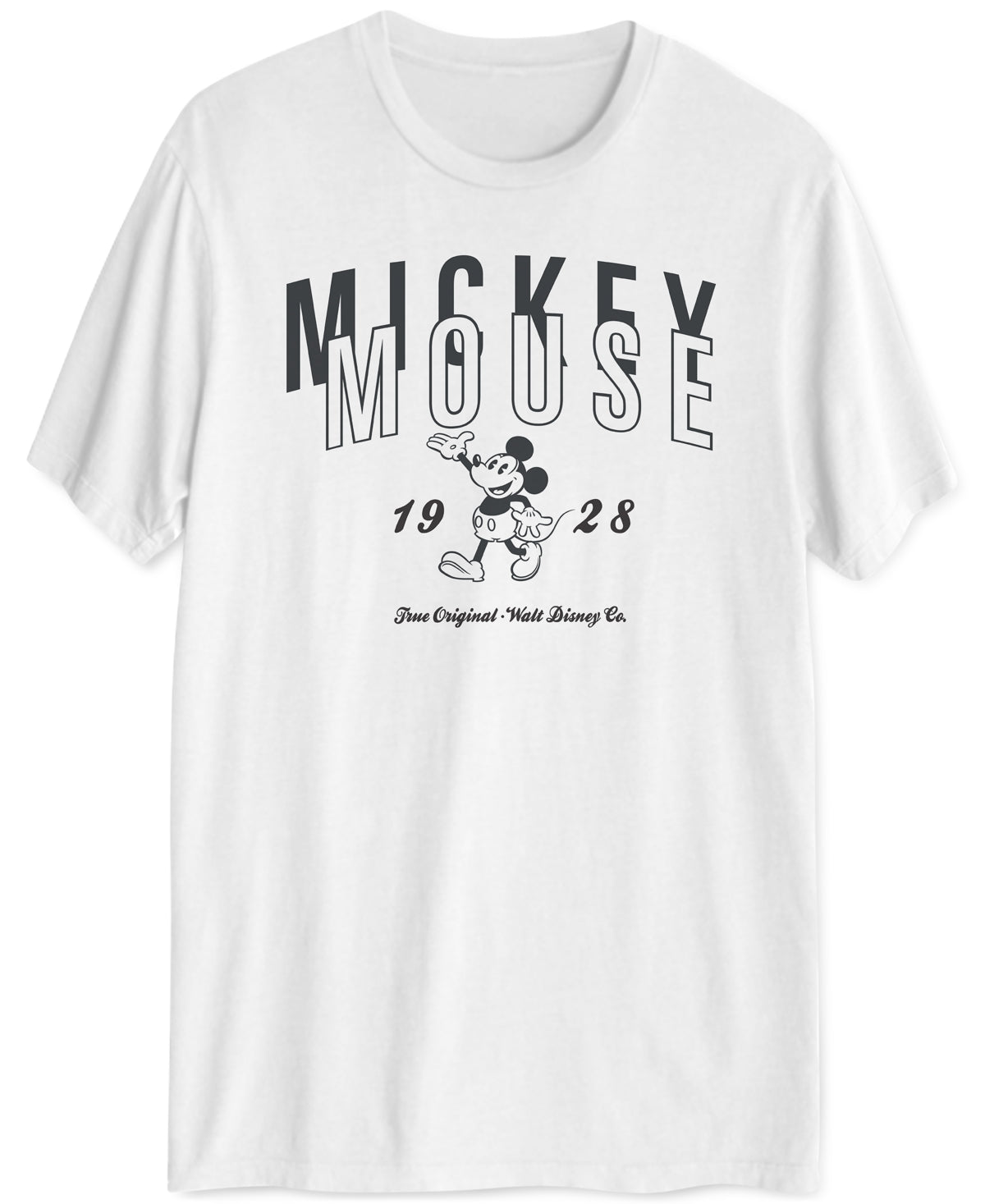 Hybrid Apparel Mens Graphic Mickey Mouse T Shirt White 2XL