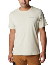 Columbia Mens Thistletown Hills Short Sleeve T-shirt Fossil Heather Tan XL