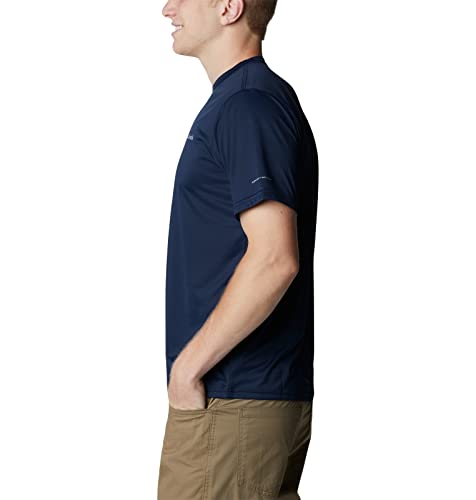 Columbia Mens Hike Moisture-Wicking Crew Neck T shirt Black Small