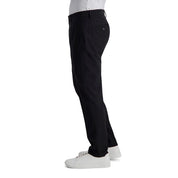 Haggar Mens Slim fit Dress Pants 32 / 30 Black Solid