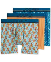 Jockey Mens 3 Pack Boxer Briefs Large