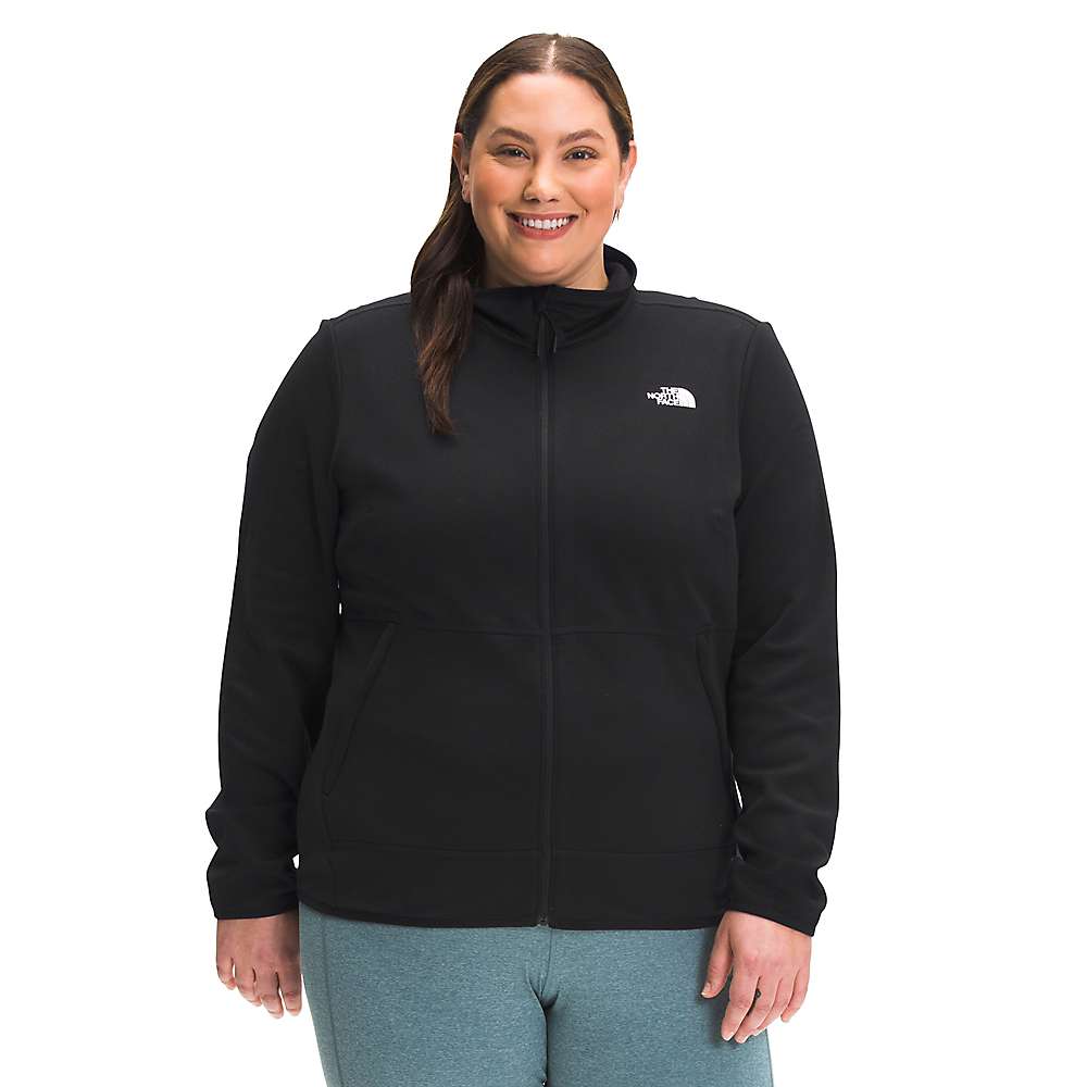 The North Face Womens Full Zip Canyonlands Jacket Lightweight Coat Black 2X