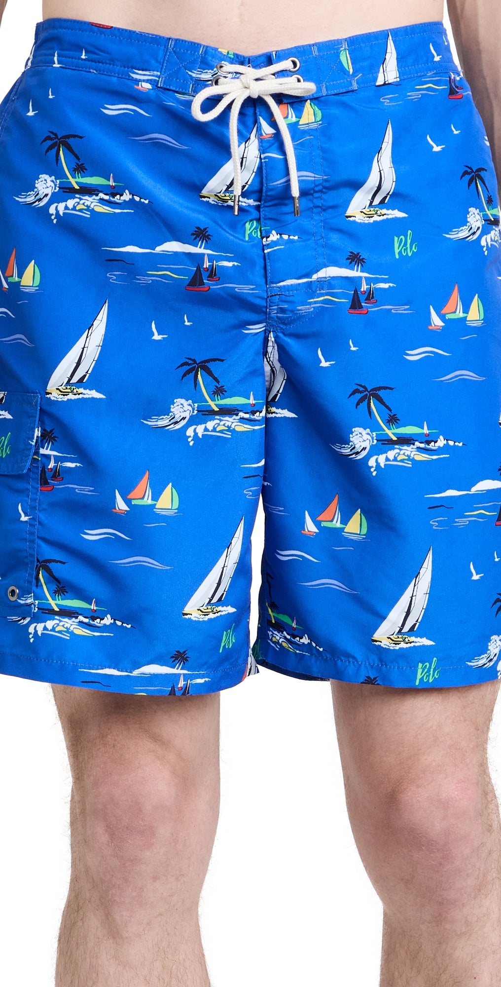 Polo Ralph Lauren Men's 8.5 Kailua Swim Trunks Navy Large