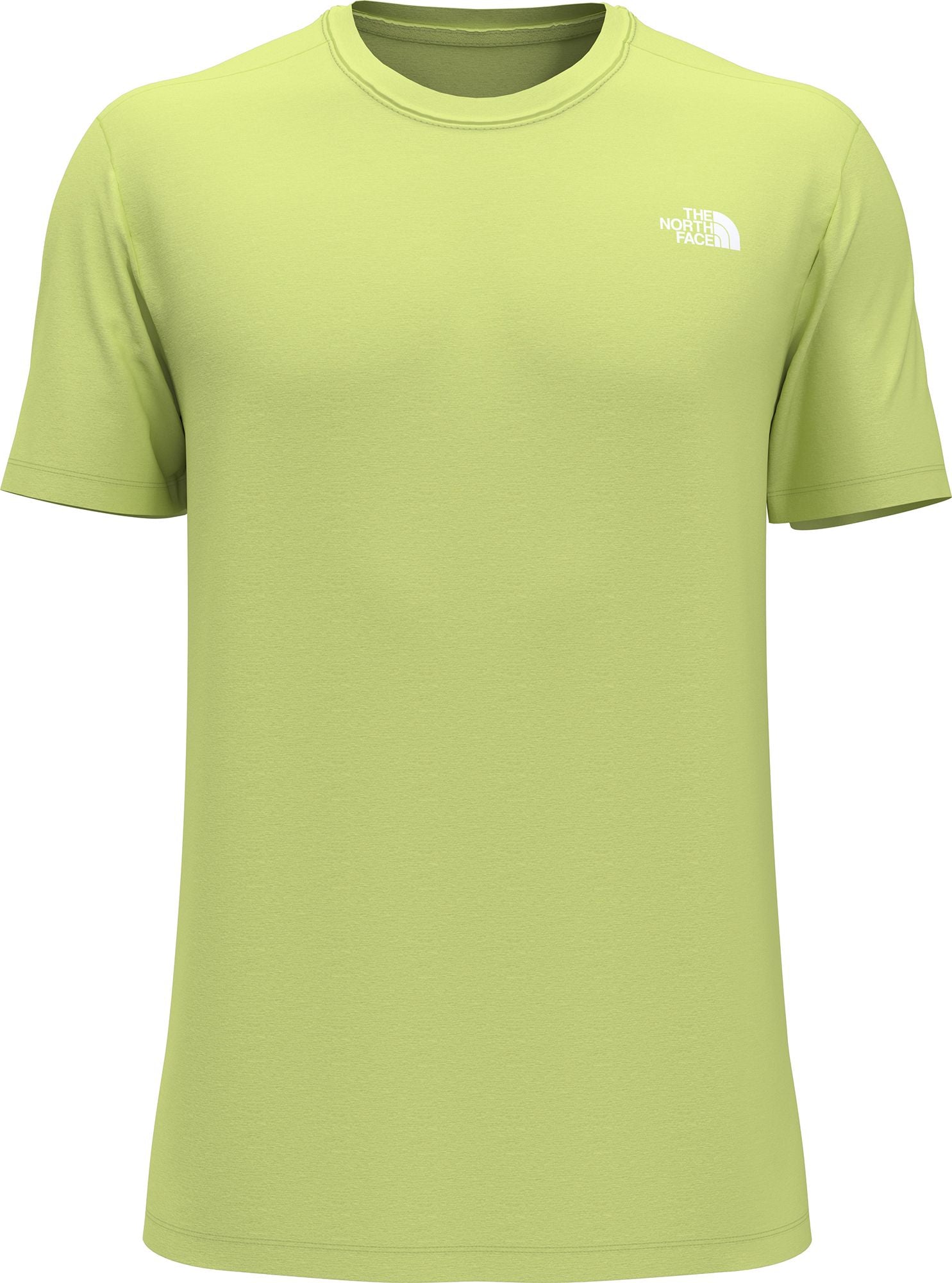 The North Face Mens Performance Crewneck Short Sleeve T Shirt Sharp Green Large