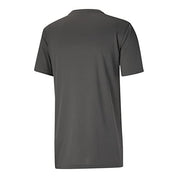 PUMA Men's Performance Cat Tee T Shirt Large Grey / Lime Green
