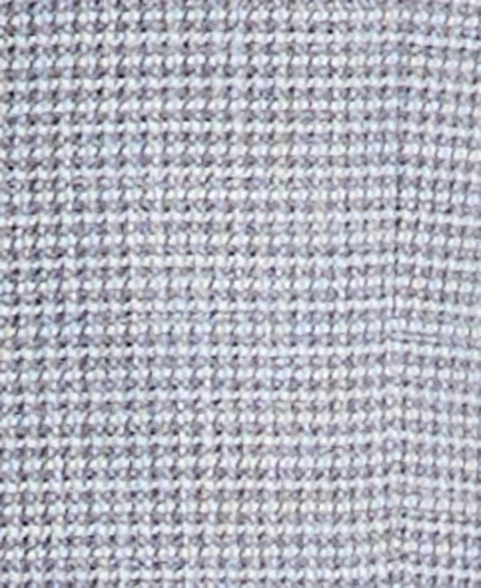 Michael Kors Mens Classic fit Suit Jacket Blazer 40 L Gray White Check Stretch