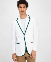 Tommy Hilfiger Mens Modern fit Sport Coat Blazer 44 L White