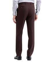 Calvin Klein Mens Slim fit Dress Pants 38 / 30 Brown Solid