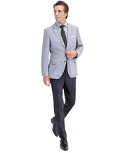 Nautica Mens Modern fit Sport Coat Blazer 38 R Light Gray Solid