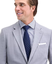 Nautica Mens Modern fit Sport Coat Blazer 38 R Light Gray Solid