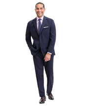 Perry Ellis Portfolio Modern fit 2 Piece Suit 40 S Pants 33 / 30 Blue Striped