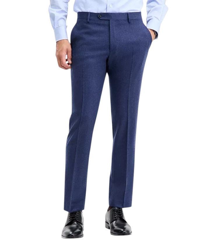 Tommy Hilfiger Mens Modern fit Wool Dress Pants 29 / 30 Blue Solid