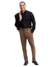 Bar Iii Mens Slim fit Dress Pants 33 / 30 Brown Solid
