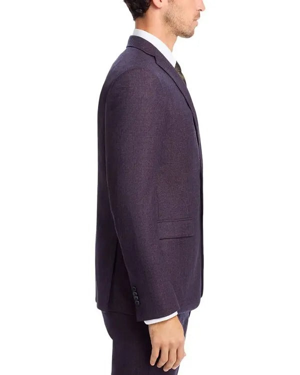 John Varvatos Star Usa Mens Slim fit Suit Jacket Blazer 38 R Purple Wool
