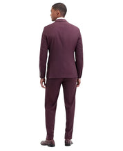 Nautica Mens Modern Fit Dress Pants 32 X  32  Burgundy NAF4451GAFF