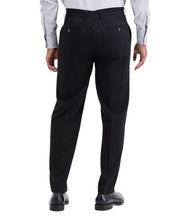 Nautica Mens Modern fit 2 Piece Suit 40 R Pants 34 / 32 Black Striped