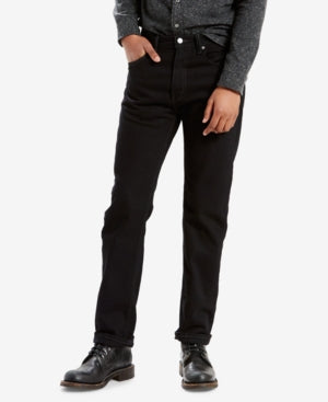 LEVI 505 Mens Regular fit Jeans 32 / 32 Black