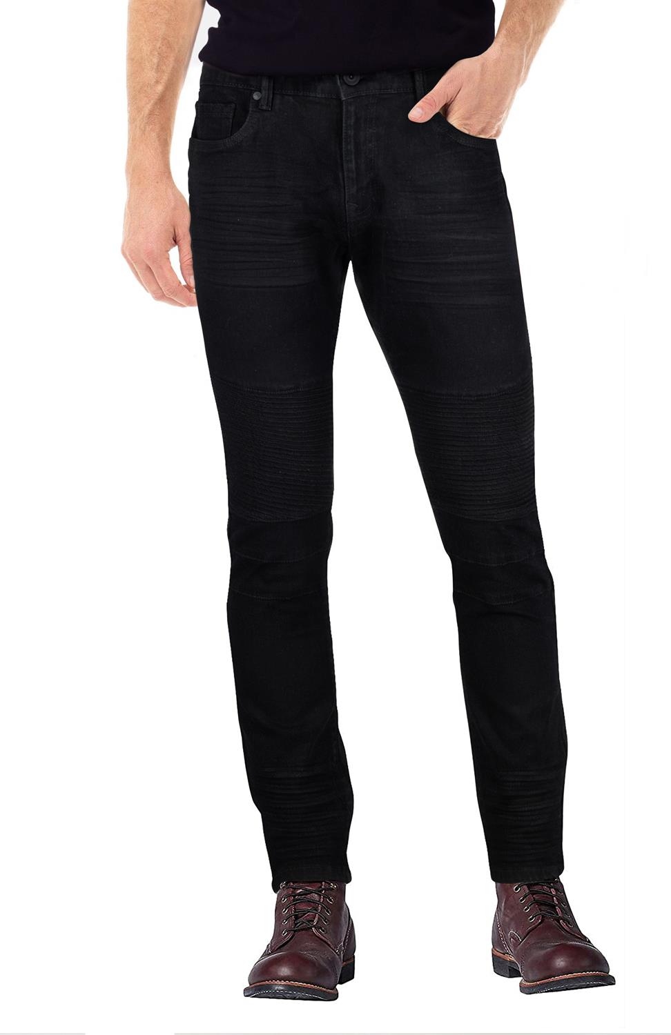 X Ray Men's Slim Fit Jeans  Jet Black 34 x 32