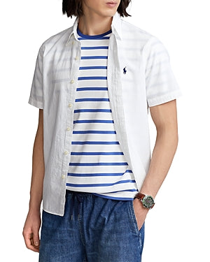 Polo Ralph Lauren RL Prepster Seersucker Shirt White Xl
