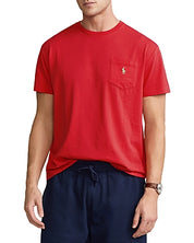Polo Ralph Lauren Men's Classicfit Red Jersey T Shirt Medium Red