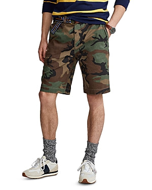 Polo Ralph Lauren Mens 10" Relaxed Chino Shorts Surplus Camo Green 38