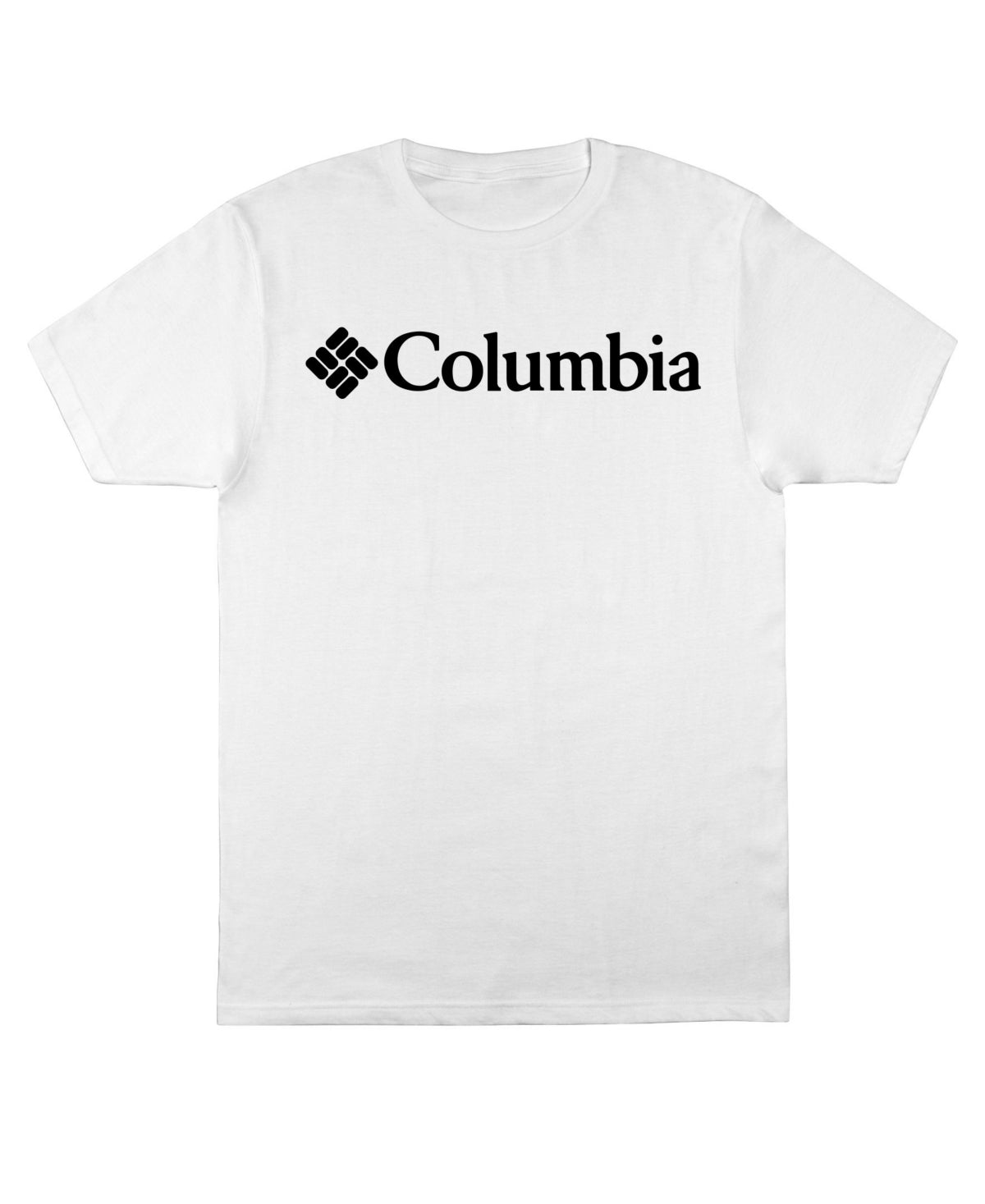 Columbia Mens Logo Graphic Short Sleeve T Shirts White XL