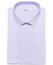 Bar III Men's Textured Slim-Fit Button Down Dress Shirt Lavender Large