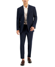 Marc New York Mens Modern fit 2 Piece Tuxedo Suit 40 R / 33 Waist Blue Solid