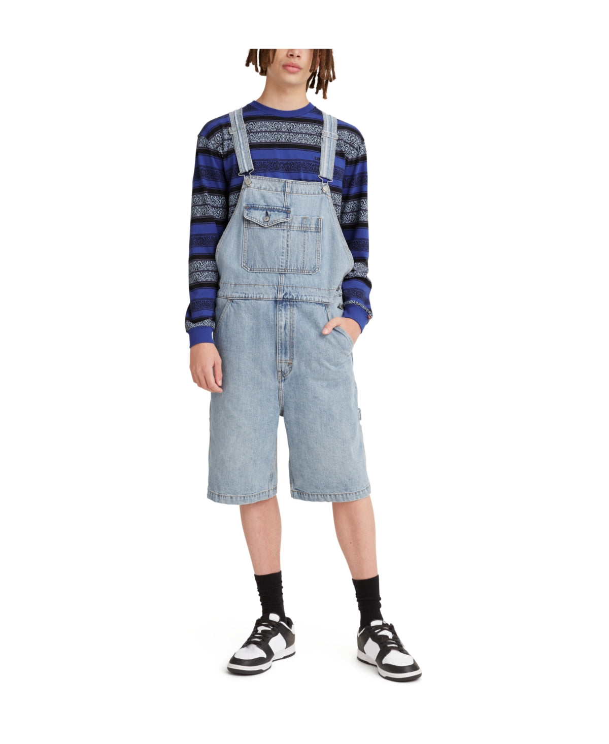 Levi's Men's Overall Shorts Denim Blue XL