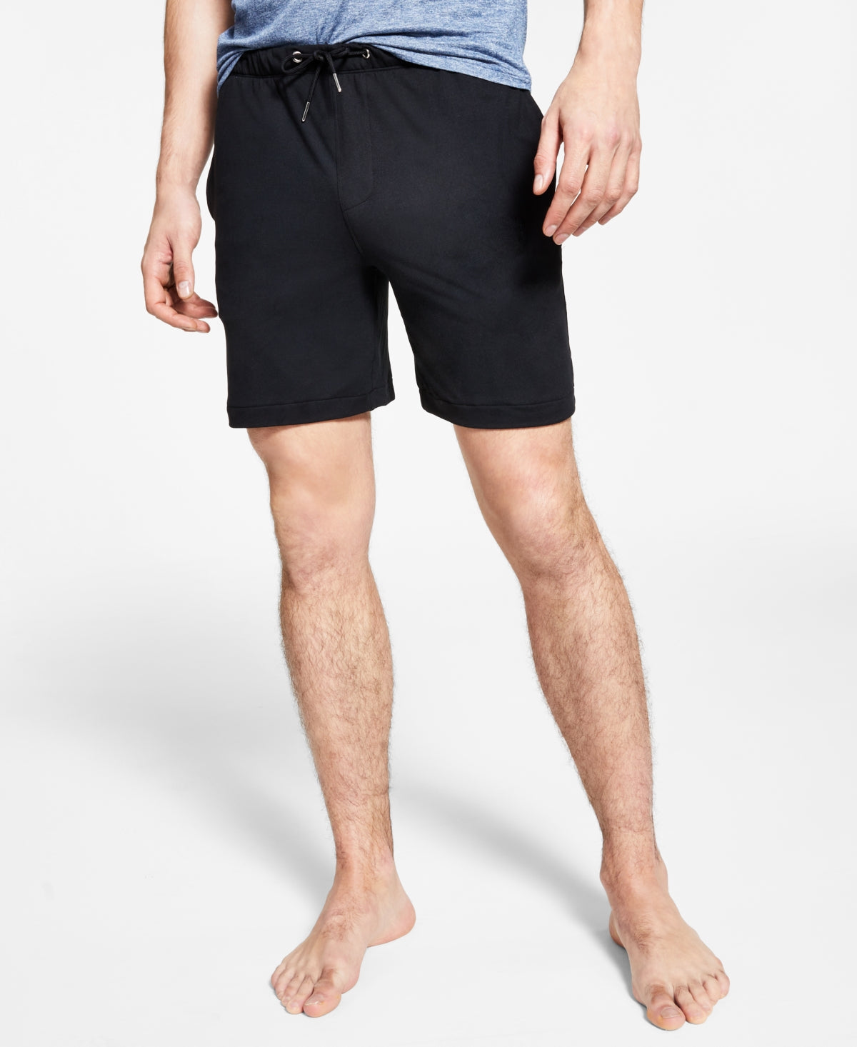 Alfani Men's Drawstring Performance Shorts Black Xl