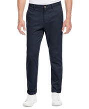 Perry Ellis Men Flat Front Chino Pants Blue 34 X 32