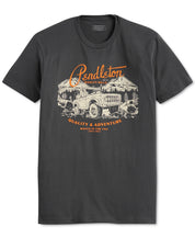 Pendleton Men's Off Road Trails Graphic Tshirt  Graphite Black  XL