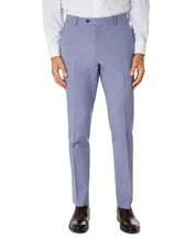 Tommy Hilfiger Mens Modern fit Dress Pants 38 / 34 Powder Blue Solid Stretch