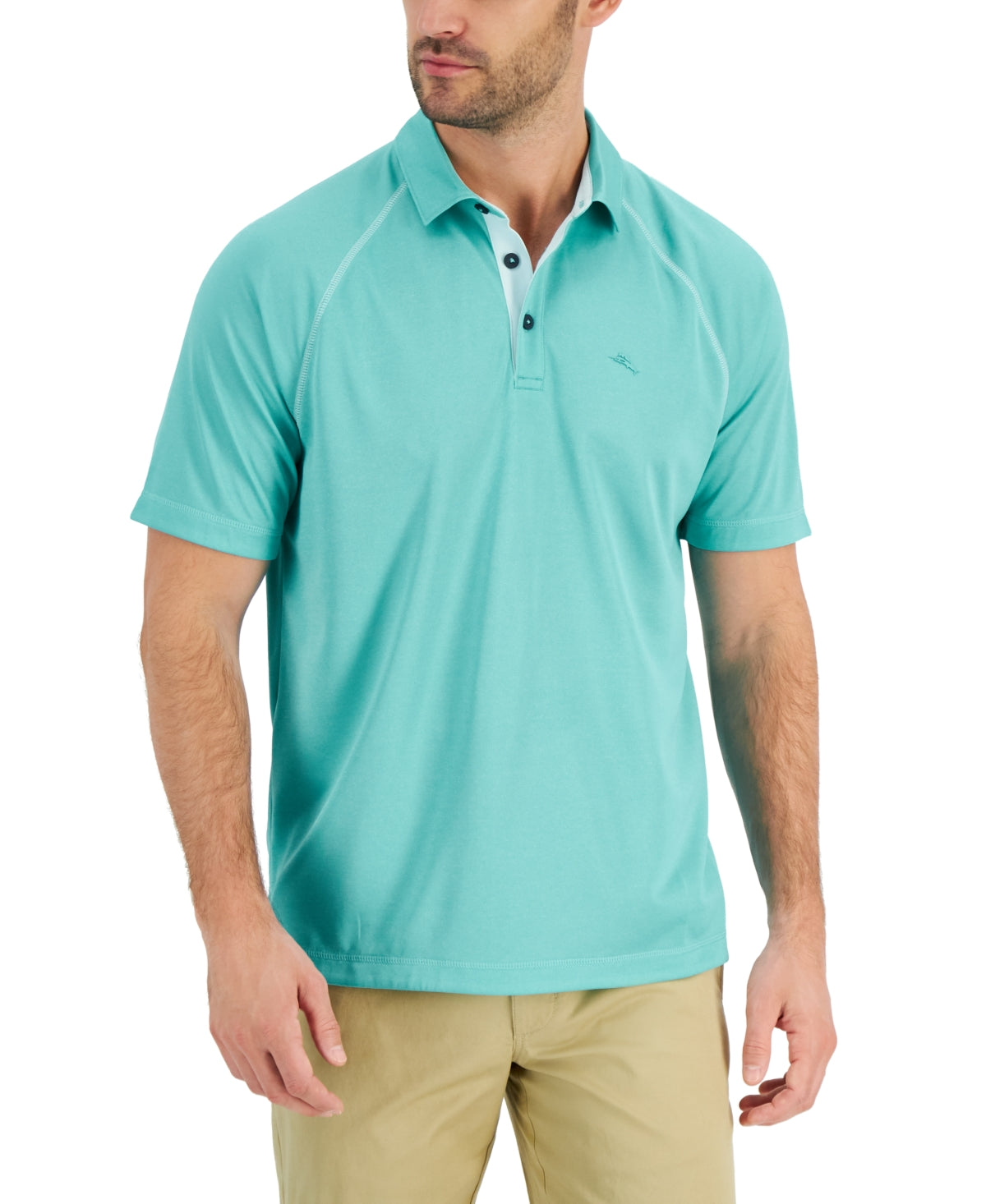 Tommy Bahama Men's Paradise Isle Islandzone Polo Shirt Blue XXXL