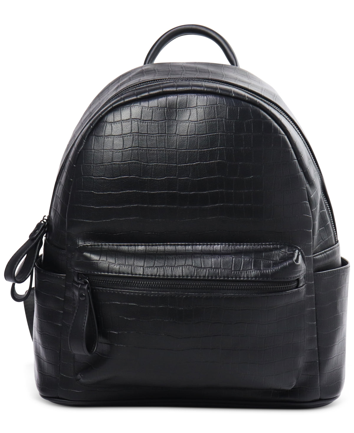 INC International Concepts Mens Backpack Black Croc ONE SIZE