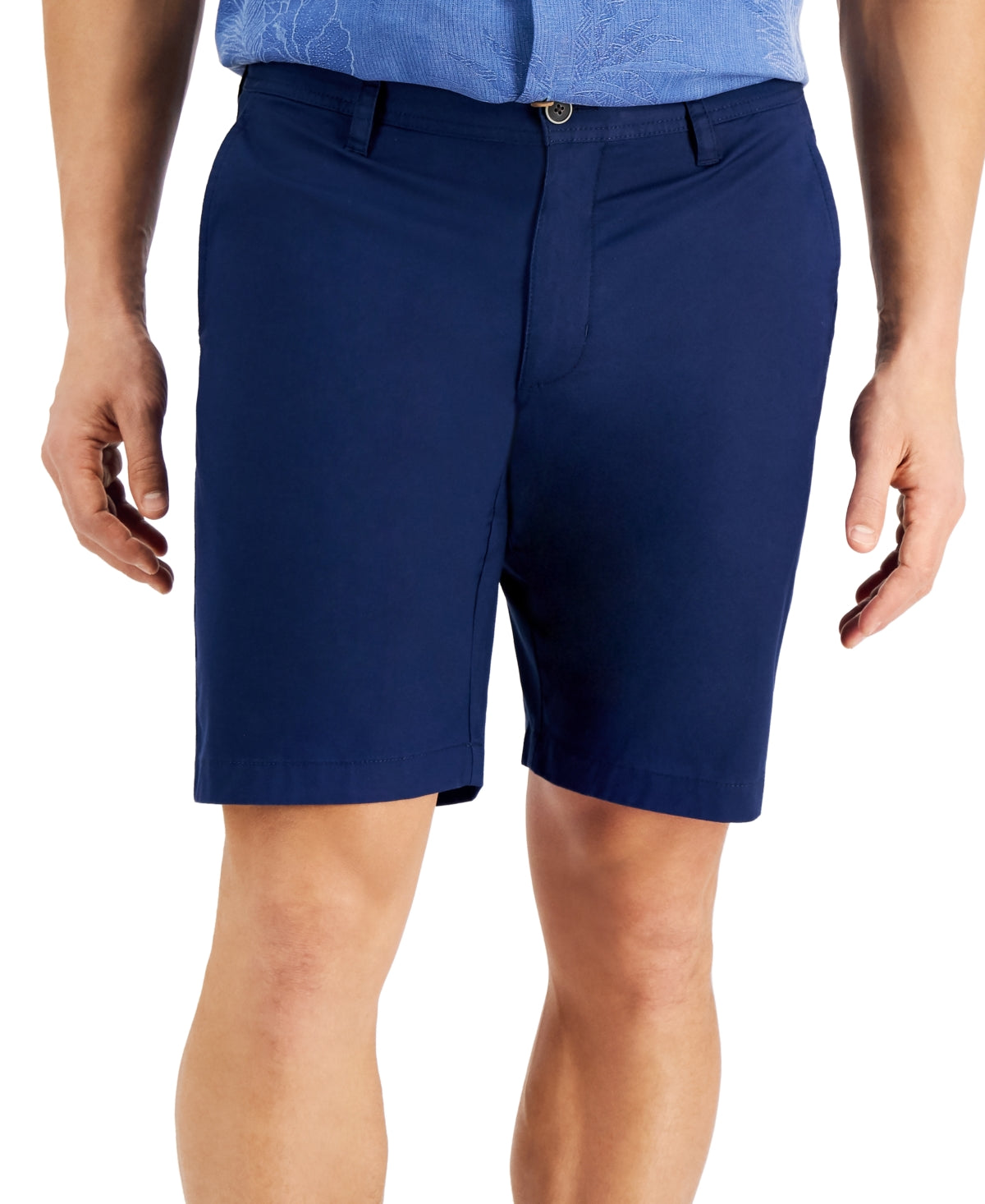 Tommy Bahama Mens 10" Chino Shorts Salty Bay Stretch Maritime 33
