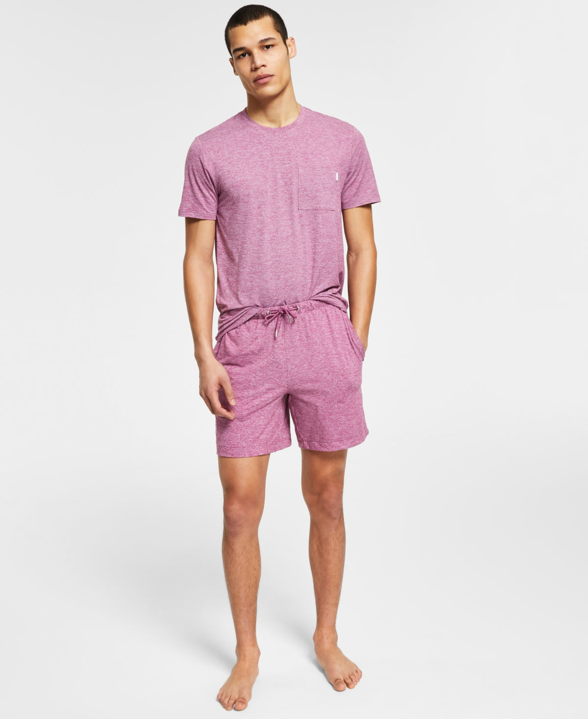 Alfani Men's Drawstring Performance Shorts  Purple Xxl