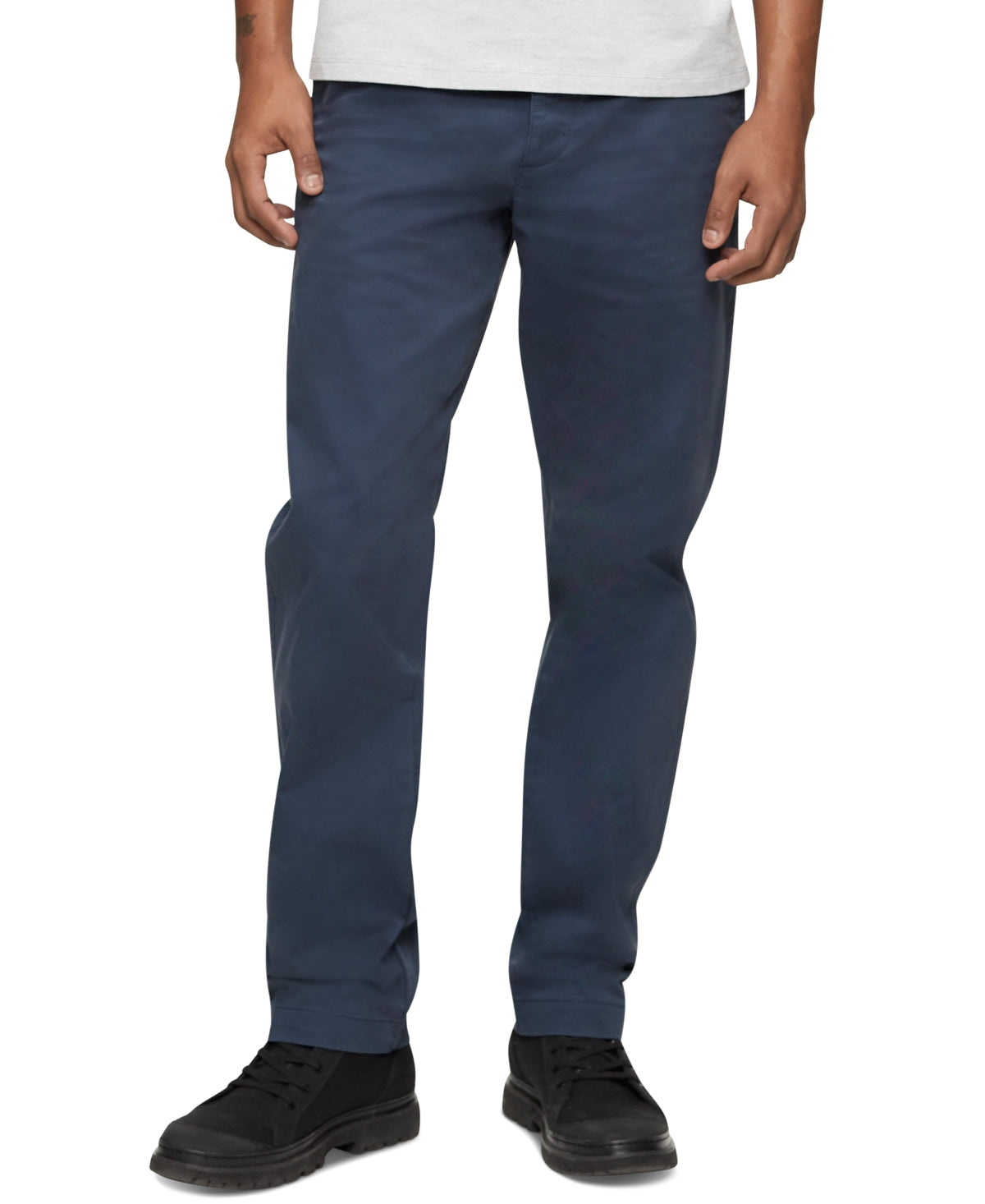 Calvin Klein Men's Navy Straight fit Chino Pants 30X30