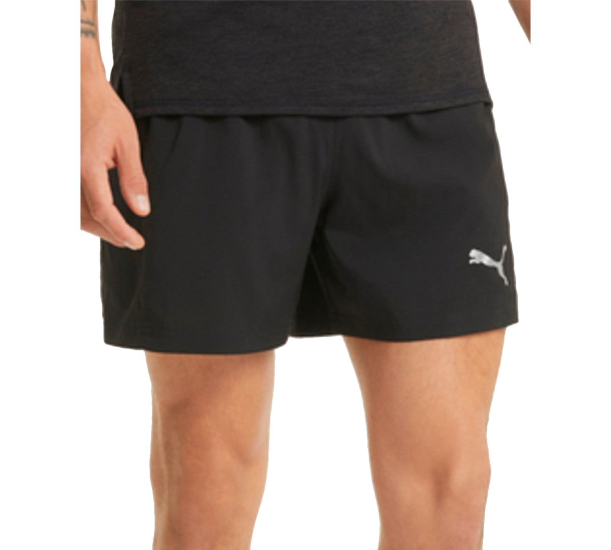 Puma Men's Run Favorite 5 Running Shorts Black Large