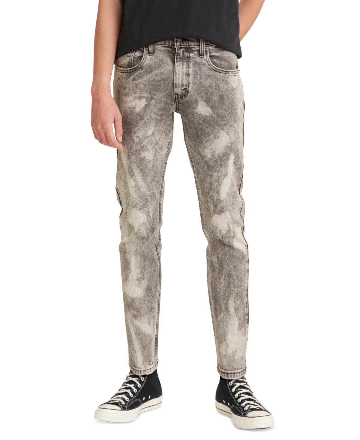 Levis 512 Mens Slim Taper Stretch Jeans 38 x 30 Jimmy Jazz Grey