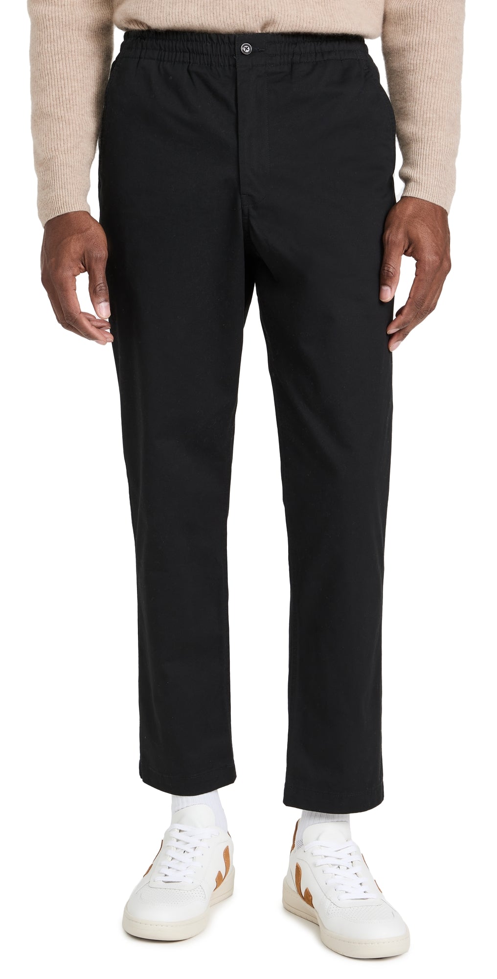 Polo Ralph Lauren Mens Classic Fit Prepster Chino Pants Polo Black Medium