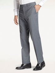 Tommy Hilfiger Mens Classic fit Dress Pants 40 / 30 Grey Solid Wool