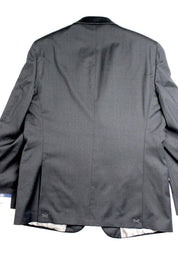 Hart Schaffner Marx Mens Regular fit 2 Piece Suit 44 R / 40 Waist Charcoal Grey