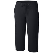 Columbia Womens Athletic fit Casual Pants 18 / 18 Black Solid