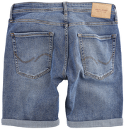 Jack & Jones Mens Rick Distressed Denim Shorts  Blue XL